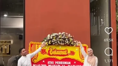 Irish Bella Wakafkan Masjid Mahar Al-Mahabbah: Intip Kemegahannya!