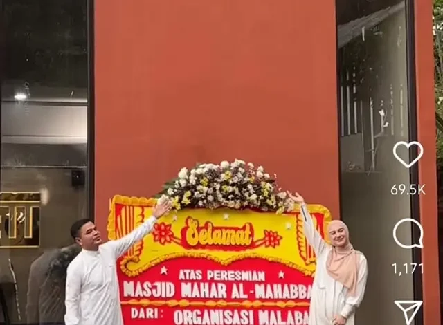 Irish Bella Wakafkan Masjid Mahar Al-Mahabbah: Intip Kemegahannya!