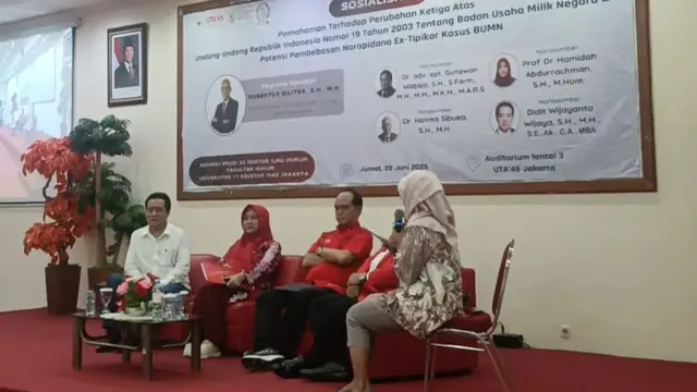 BUMN: Pilar Ekonomi Nasional, Seminar UTA’45 Jakarta Ungkap Peran Krusial