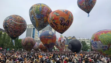 Balon Palestina Hiasi Langit Purwokerto: Festival UMP Spektakuler