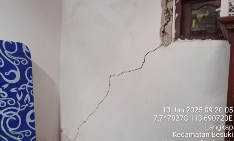 Gempa Argopuro Guncang Situbondo: Rumah Warga Rusak Parah