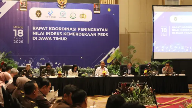 Indeks Kemerdekaan Pers Jatim Anjlok, Kemenko Polkam Bicara
