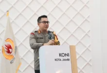 Kapolresta Jambi Dukung Penuh Musyawarah KONI Kota Jambi