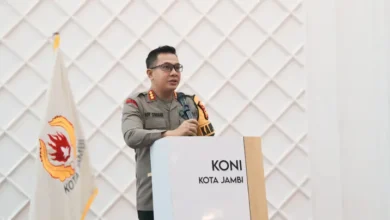 Kapolresta Jambi Dukung Penuh Musyawarah KONI Kota Jambi