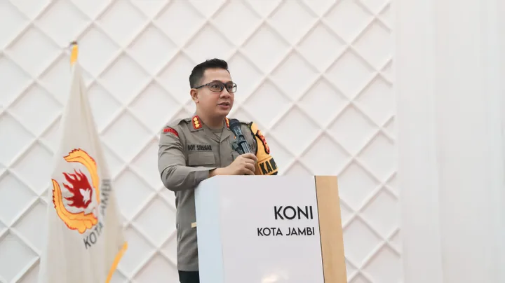Kapolresta Jambi Dukung Penuh Musyawarah KONI Kota Jambi