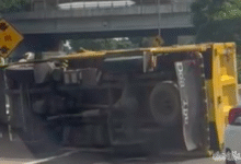 Kecelakaan Tol Jagorawi Km7: Truk Terguling, Macet Parah Arah Cawang