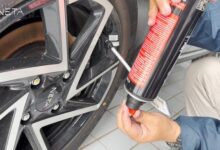 Mobil Listrik Tanpa Ban Cadangan? Pakai Kit Perbaikan Ban Ini