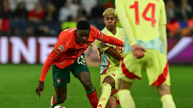 Nuno Mendes: Tundukkan Lamine Yamal, Portugal Hancurkan Spanyol