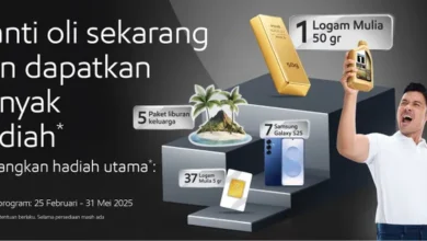 Raih Emas & Hadiah Menarik! Program Mobil Lubricants Lebaran 2025