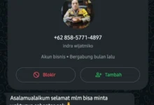 Waspada! Penipuan Online Modus Polisi Polresta Banyumas di WhatsApp
