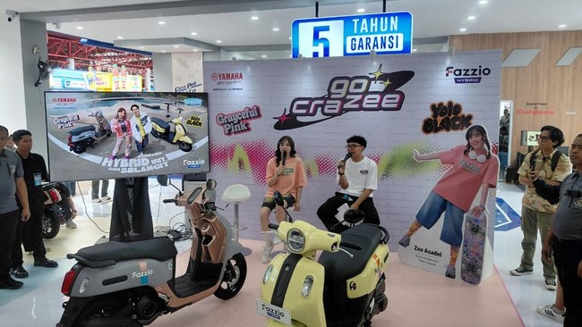 Yamaha Fazzio Hybrid: Dua Warna Baru Hadir, Lebih Gaya dan Elegan