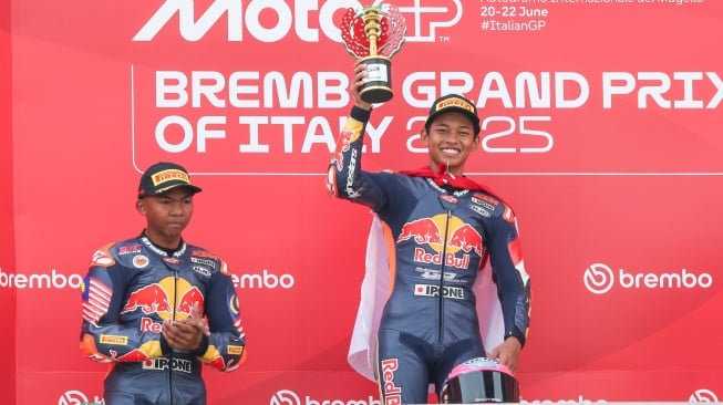 Juragan 99 Gilang Beri Hadiah Fantastis Pembalap Veda Ega