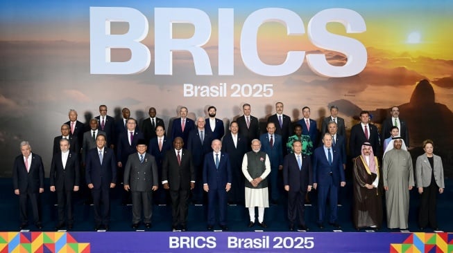 Prabowo Subianto: Tokoh Utama Foto Resmi KTT BRICS Hari Kedua